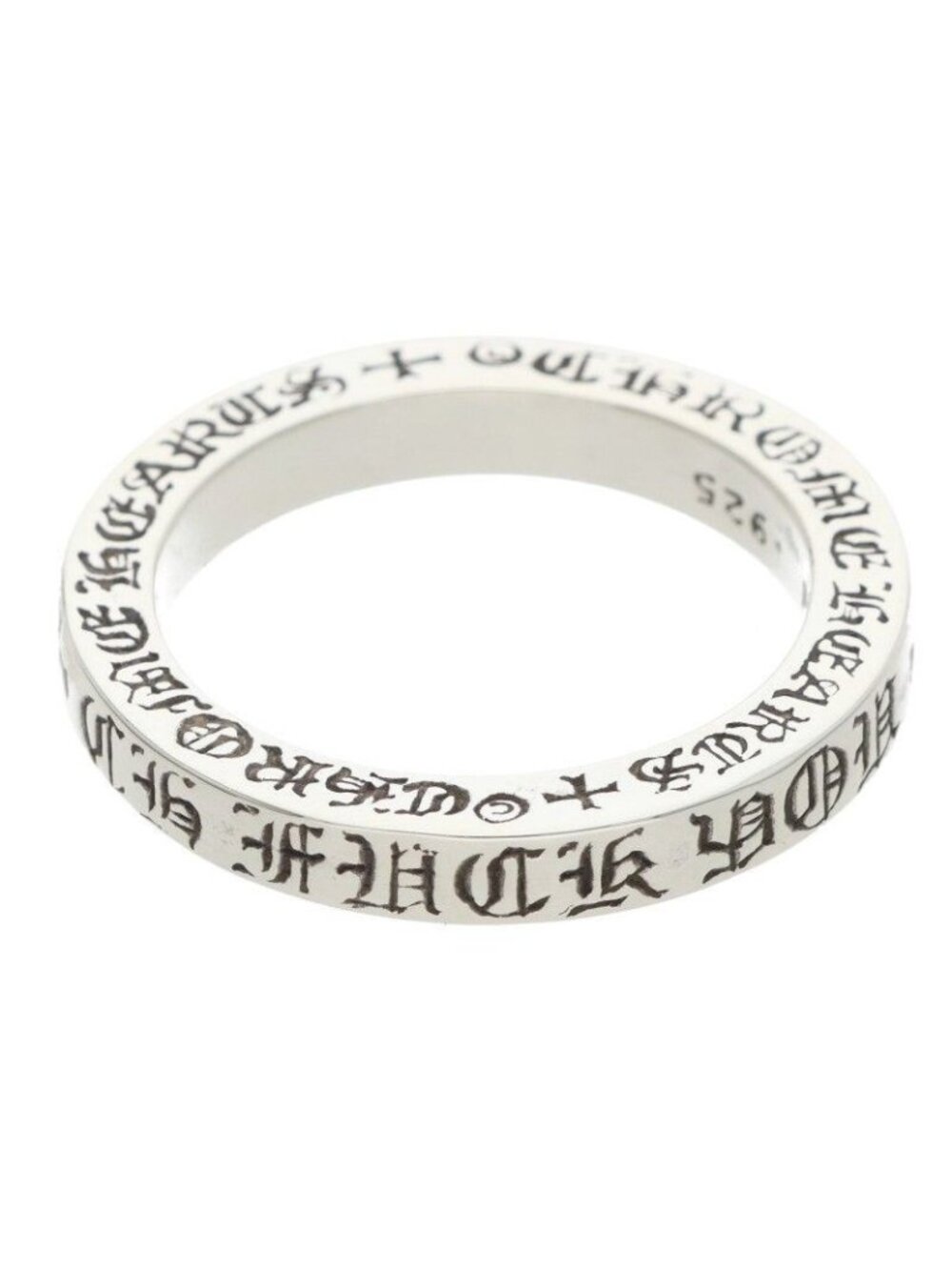 Chrome Hearts Spacer Fckyou Silver Ring